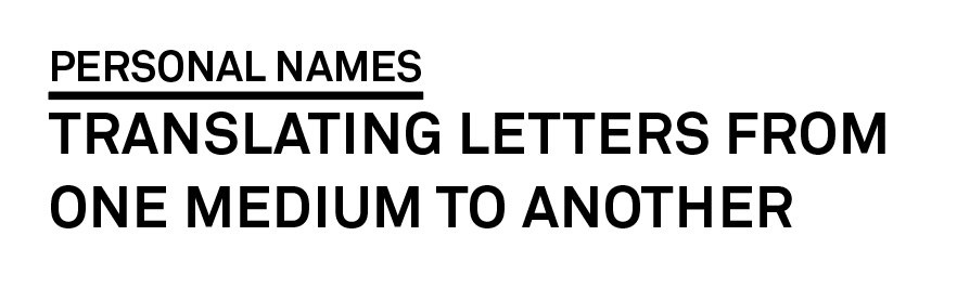 ÜBERSETZEN ALS KULTURTECHNIK  — TRANSLATING AS CULTURAL TECHNIQUE